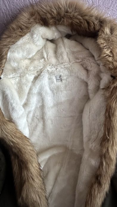 Парка Pinko хакі зимова куртка