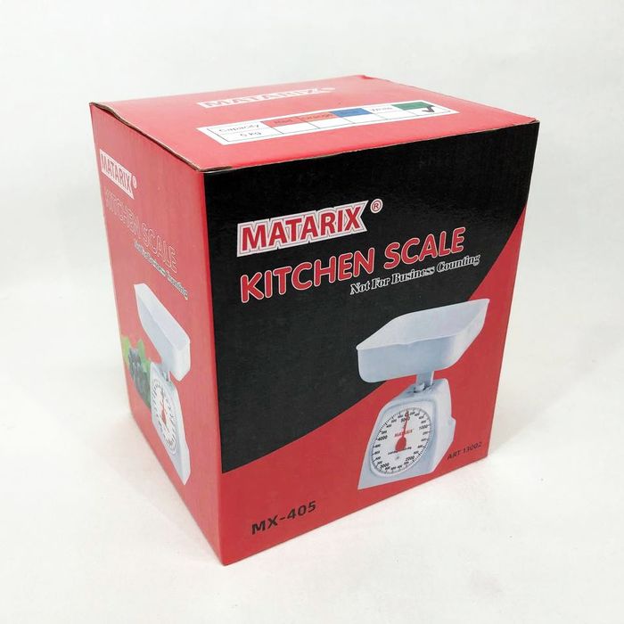 Ваги кухонні механічні MATARIX MX-405 5 кг, ваги для зважування: 260 ...