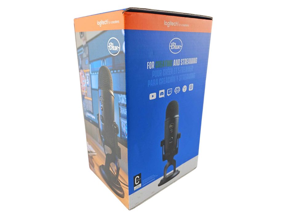 Мікрофон Logitech Blue Yeti Premium with Blue VO!CE