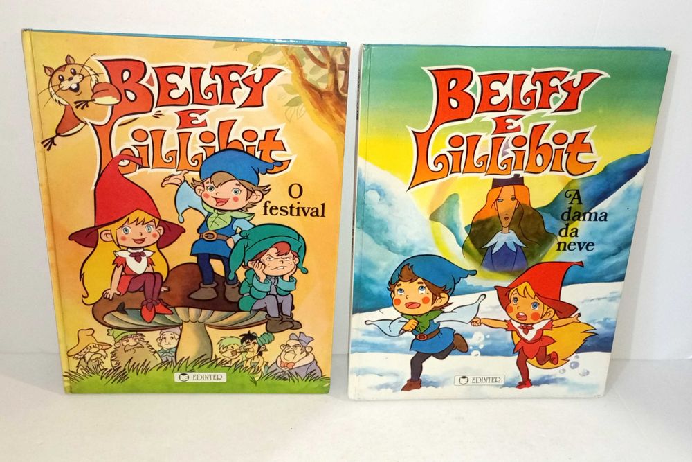 Livros da Coleção Belfy e Lillibit (mais na restante foto)