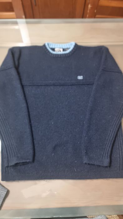 Camisola de homem  azul