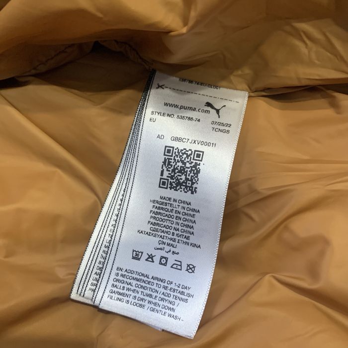 Kurtka Puma MMQ Faux Leather Down Jacket