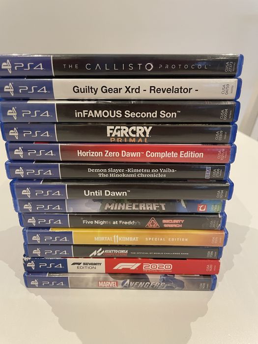 Lote de jogos PS4