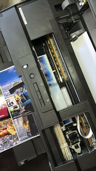 Принтер Epson L1300. Пробег 870 страничек.