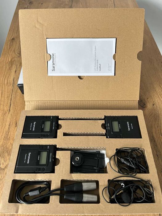 Mikrofony bezprzewodowe (mikroporty) SARAMONIC UWMIC9 KIT2