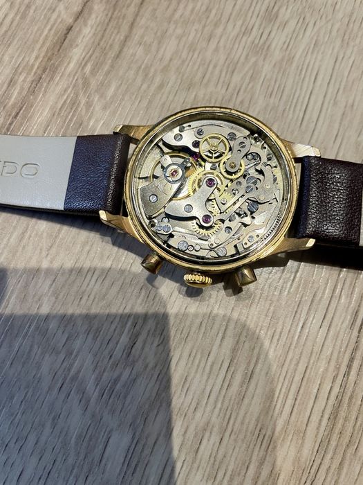 Szwajcarki zegarek chronograf Reflex -Landeron 189 data! Swiss lata 60