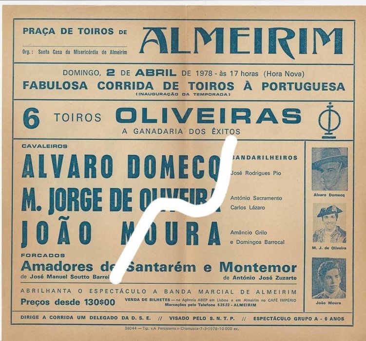 Cartéis Tauromáquico Oliveira Irmãos