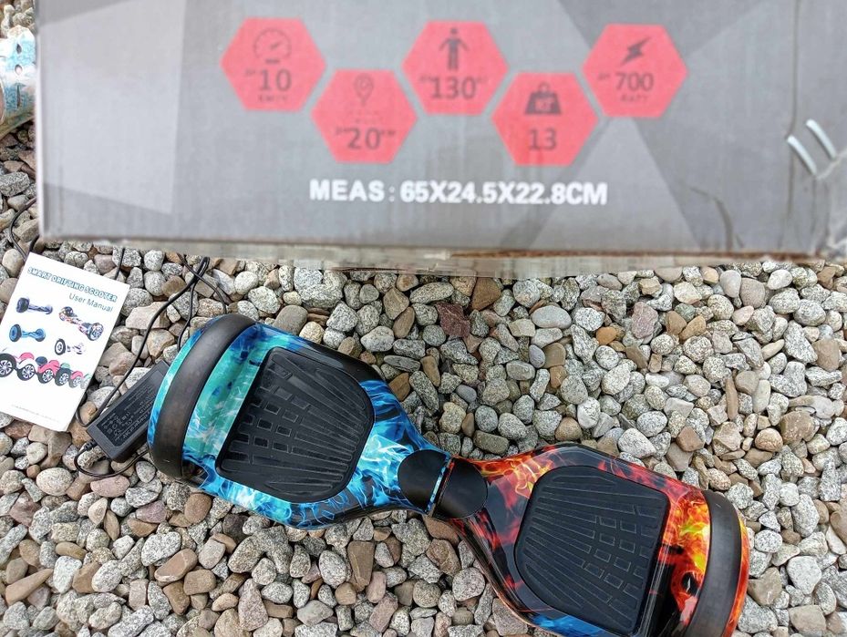 Hoverboard 6.5 bluetooth dźwięk światło