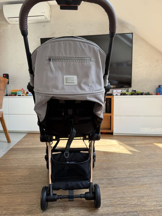 Cybex COYA lekki wózek spacerowy i pałąk rose gold