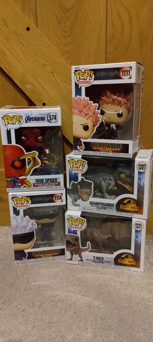 5 figurek POP firmy Funko