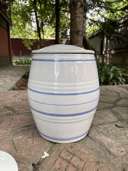 Керамический бочонок для соленья 9 литров