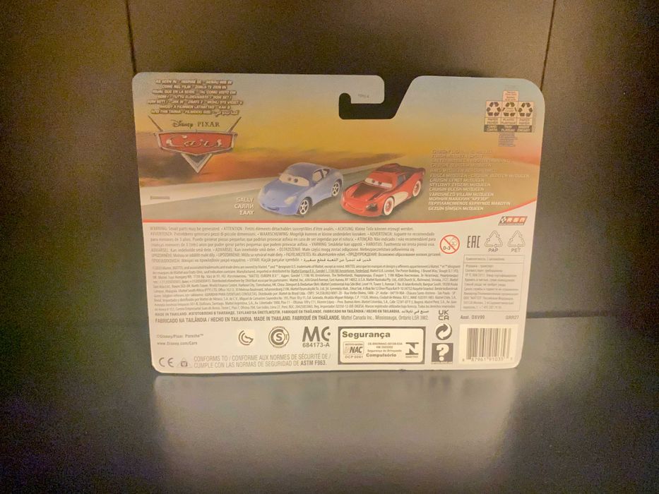 Cruisin Faísca McQueen & Sally (Disney Pixar Cars)