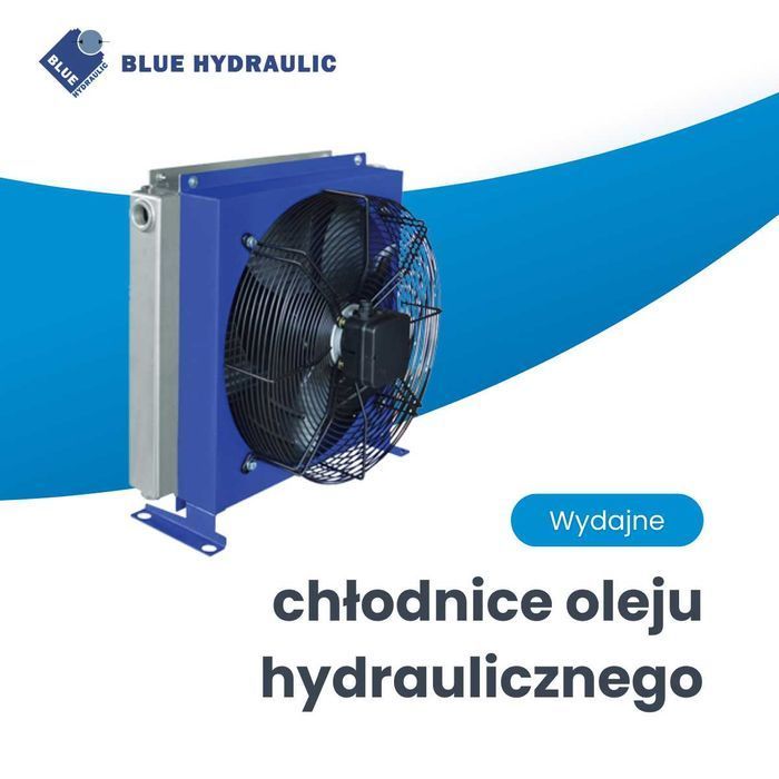 Chłodnica oleju hydraulicznego 80L/min AC 380V