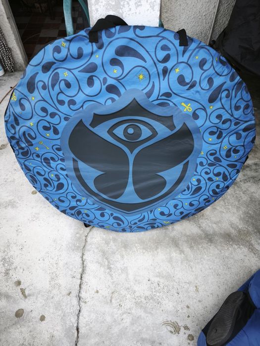 Tenda para campismo sacos cama e colchão Tomorrowland