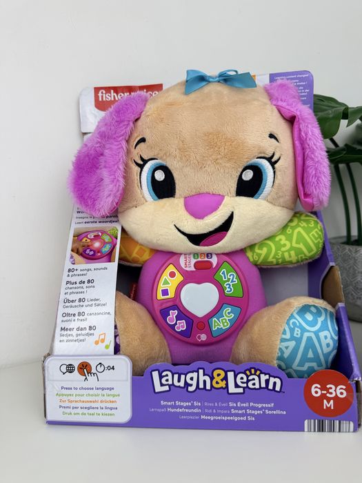 Цуцик фішер прайс телефон leap frog fisher price