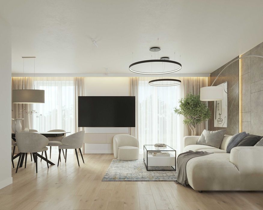 3D Projekt Twojego wnętrza: 100 zł/m2 - online bez wychodzenia z domu!