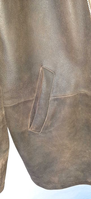 Куртка кожаная, мужская