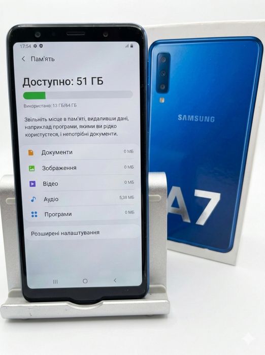 Б/У Samsung Galaxy A7 2018 4/64 Blue