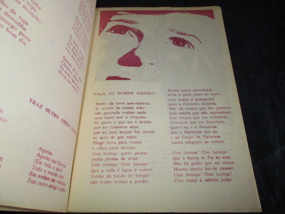 Livro Canções Revolucionárias Campanha Nacional 50 Mil Contos