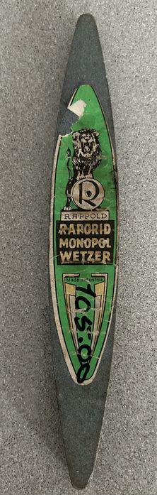 Pedra de afiar antiga