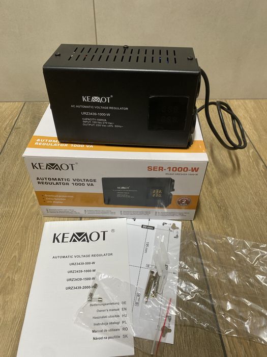 Стабілізатор напруги KEMOT SER-2000 /1000VA Польша