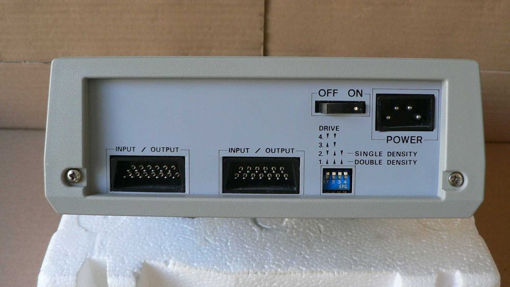 Komputer Atari i stacja dysków