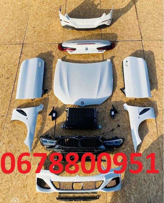 Бампер BMW 8 G16 2018- разборка бмв г16 запчастини беха авторозбірка