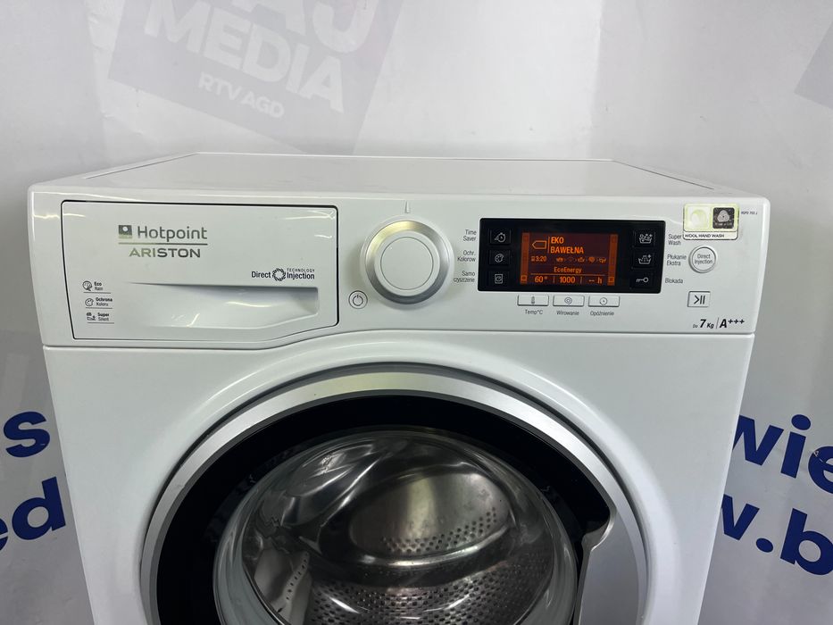 Wąska Pralka Hotpoit-Ariston  7 Kg/1000 Ob /A+++  /Dostawa/Gwarancja