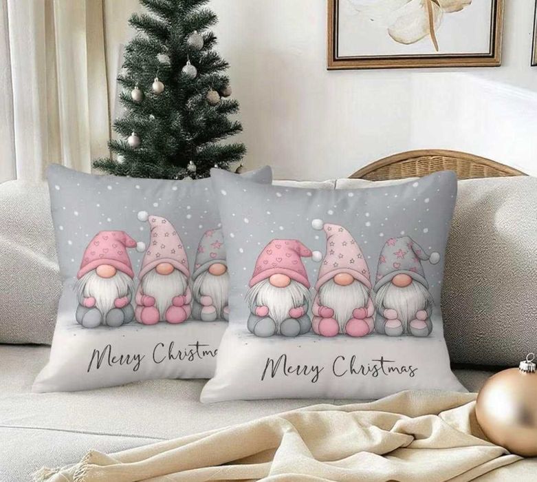 Декоративні  новорічні подушки