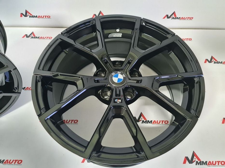 Jantes Look BMW 728M Preto Brilho 19
