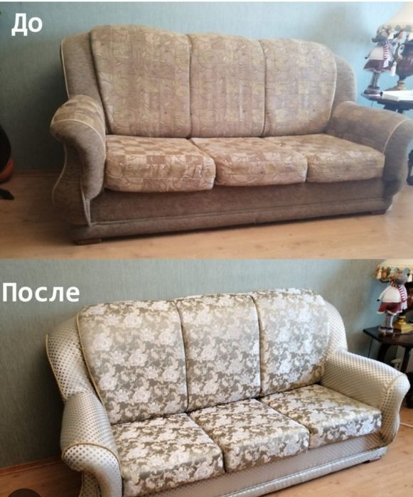 Перетяжка ремонт всех видов мебели