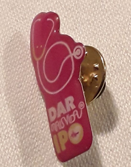 Pin IPO "Dar mais vida", como novo!