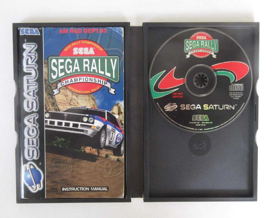 SEGA SATURN - Sega Rally Championship (Inclui Um Manual)