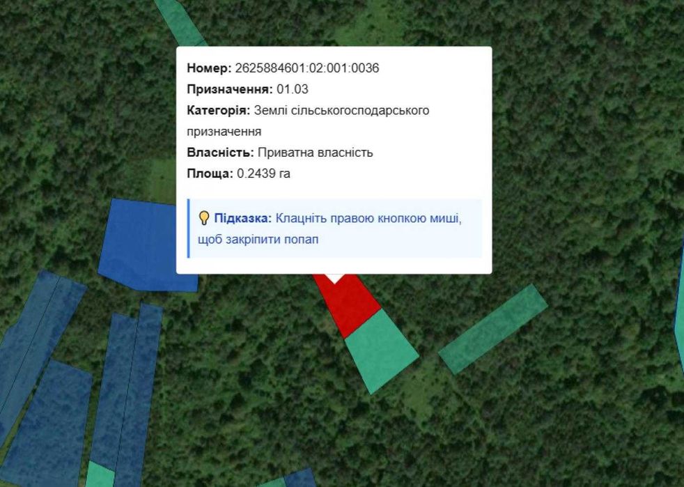 Пропонується земельна ділянка у мальовничій лісовій місцевості неподалік Івано-Франківська.(12)
