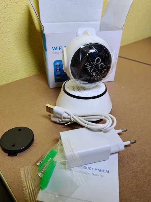 Câmara Vigilância WiFi Smart Net Q3S 720P PTZ – Nova na Caixa