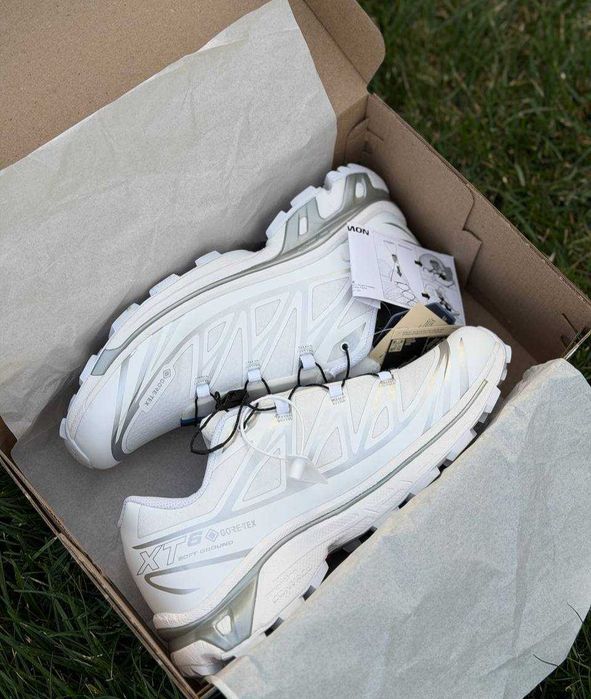 Кросівки Salomon XT-6 Gore-Tex — чоловічі водонепроникні кросівки з мембраною для осені, зими та весни