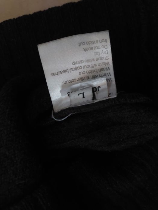 Sweter L Sand 100% wełna jagnięca męski