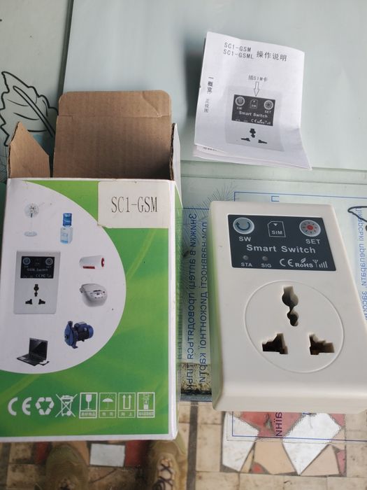 Розумна розетка Smart Switch SIM-карти