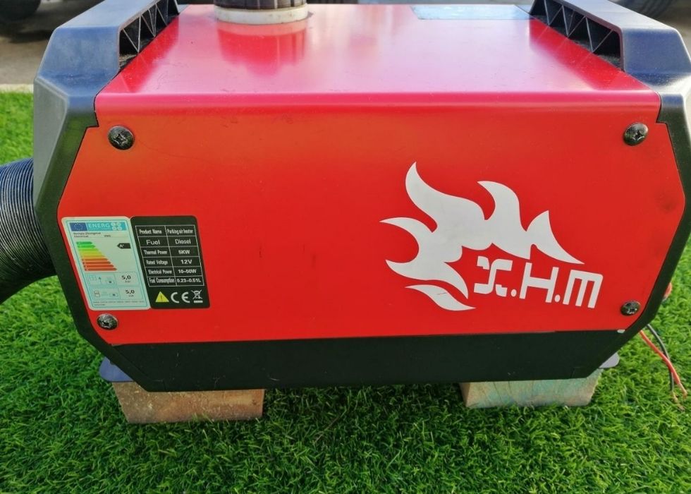 Aquecedor de ar a gasóleo