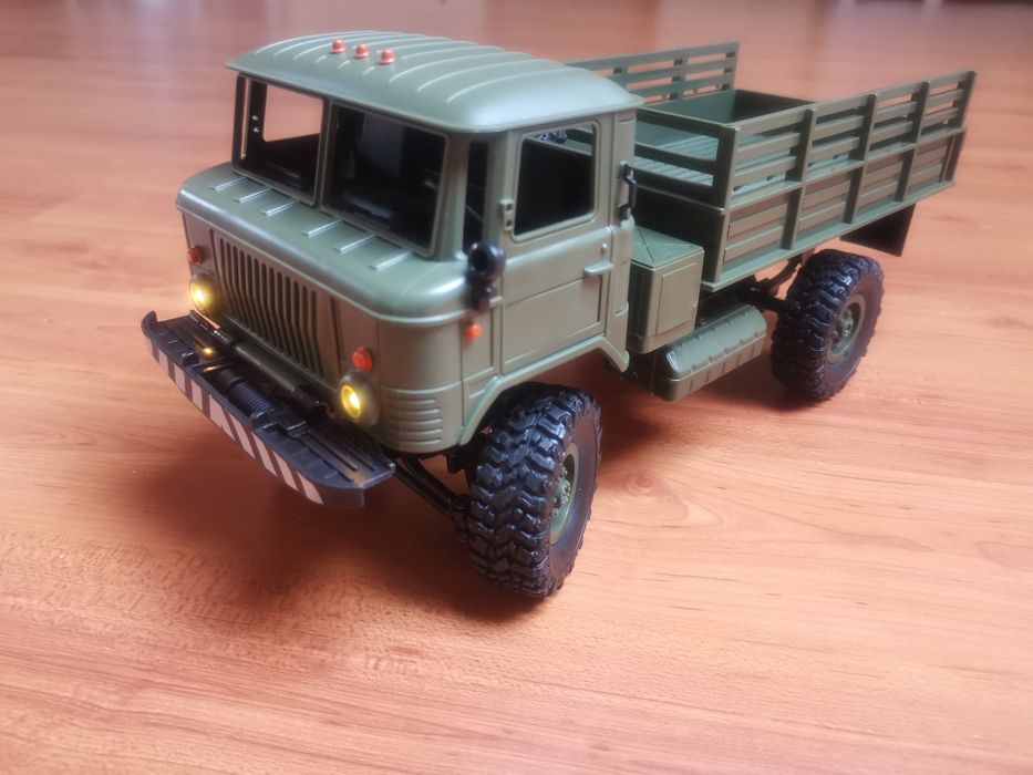 Camião Militar RC GAZ-66 4x4 Crawler WPL B24 1/16 Army proporcional