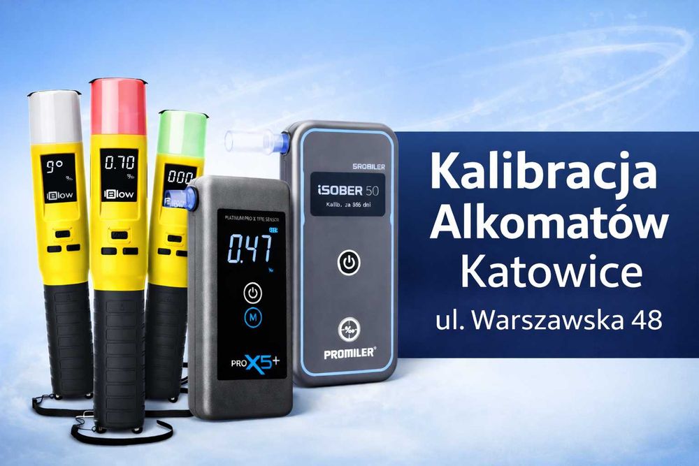 Promocja ! Kalibracja alkomatów, wzorcowanie oraz serwis