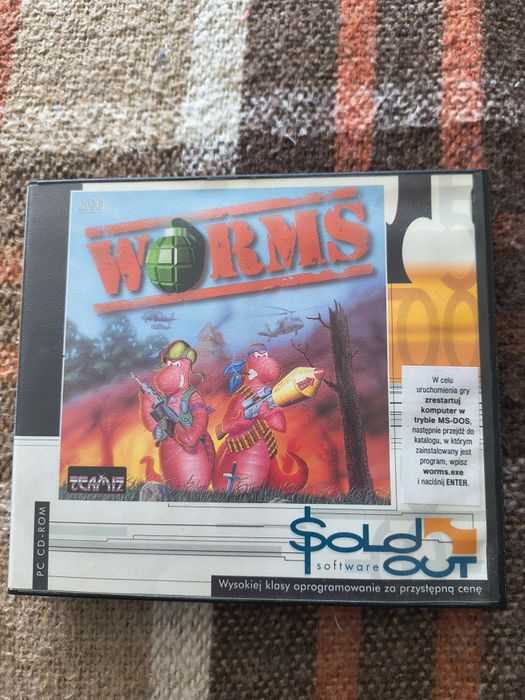 Worms 1 (1995) PC CD-ROM