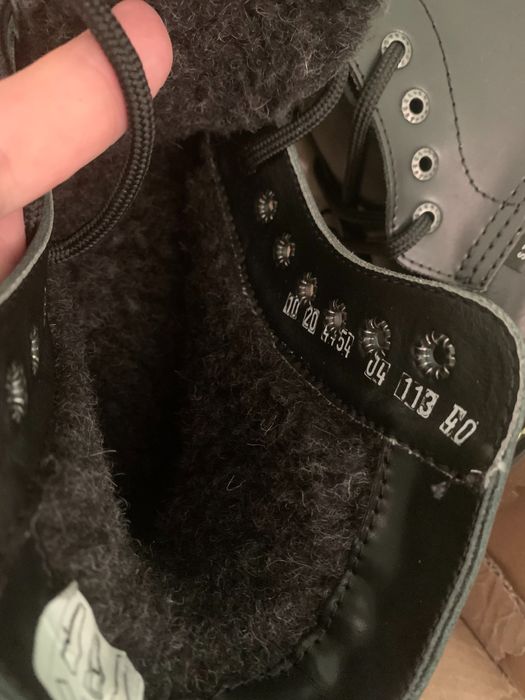 Дропшипінг черевиків Dropship ЗИМА Grinders STEEL 113 OCW вовна шкіра