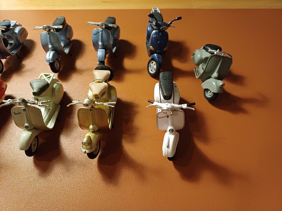 Coleção miniatura Vespa