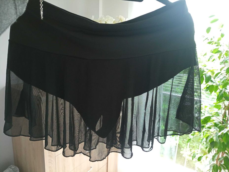 Zwiewna mini spódniczka,XL