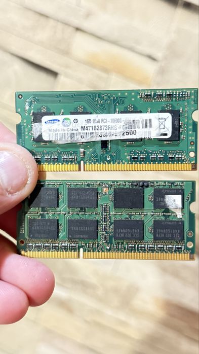 Оперативна память SoDIMM ddr2, ddr3