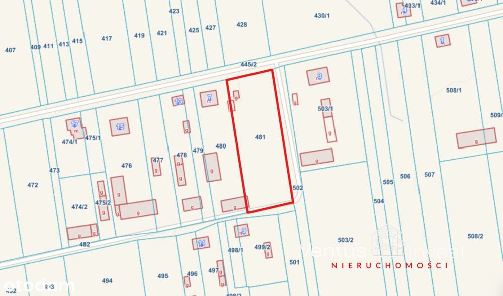 Działka 2900 m² | WZ | dojazd z 3 stron | Morszków