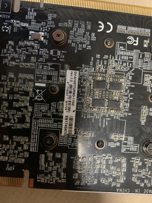 Gtx1080ti НЕ РОБОЧА