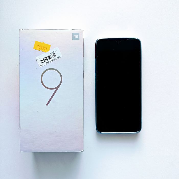 Telefon Smartfon Xiaomi Mi 9 Ocean Blue Dual SIM 6GB 64GB + akcesoria