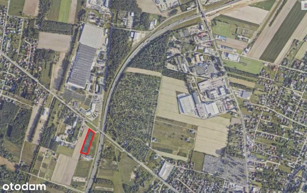 Działka usługowa/inwestycyjna U10, 8 545 m² - S8, S61 ViaBaltica - Widok 3